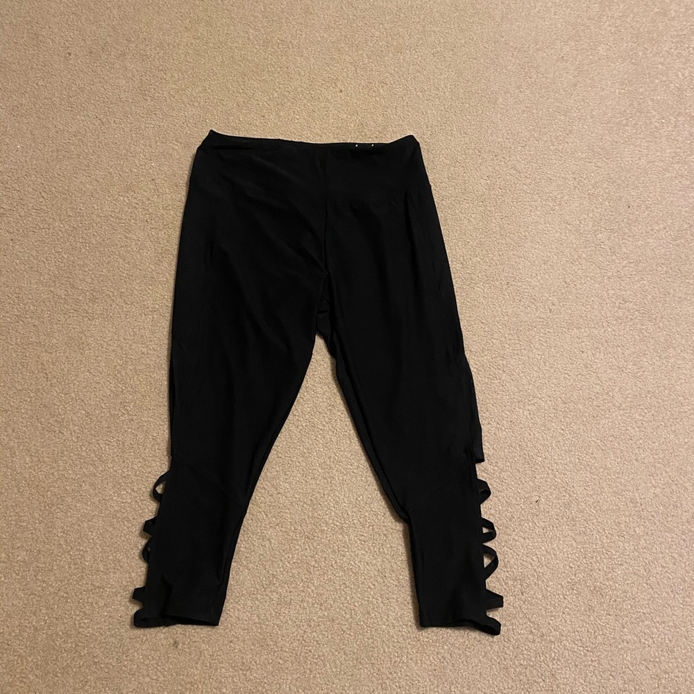 Marika black 7/8 leggings size XL
